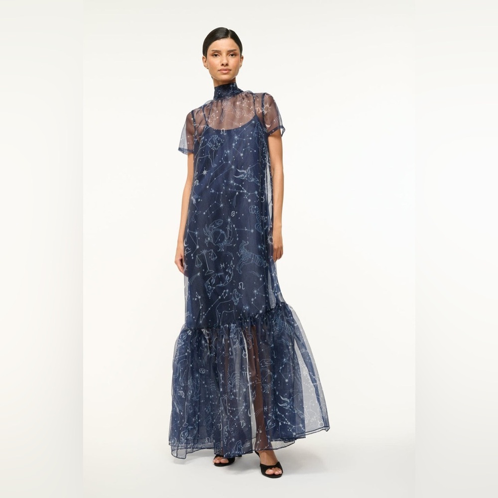 Staud Zodiac Constellation dress